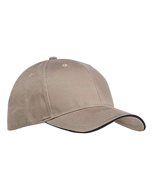 Brushed Twill Sandwich Cap
