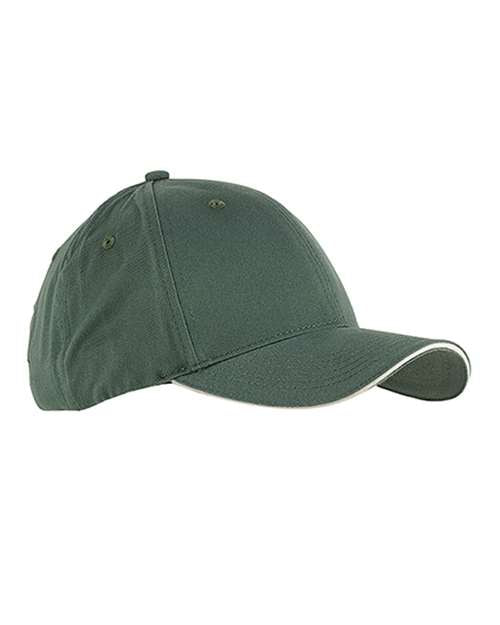 Brushed Twill Sandwich Cap