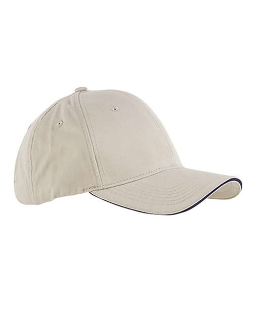Brushed Twill Sandwich Cap